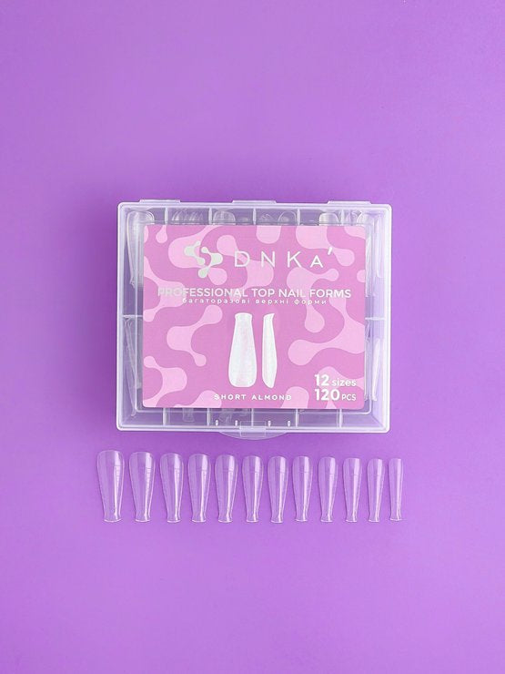 Top Nail Forms Short Almond DNKa,120pcs