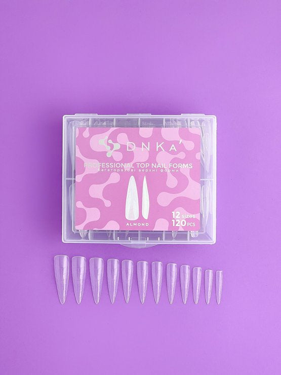 Top Nail Forms Almond DNKa,120pcs
