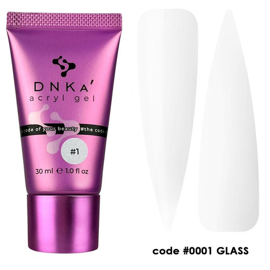 Acryl Gel DNKa, 30ml #0001 Glass (tube)