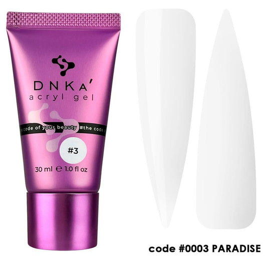 Acryl Gel DNKa, 30ml #0003 Paradise (tube)