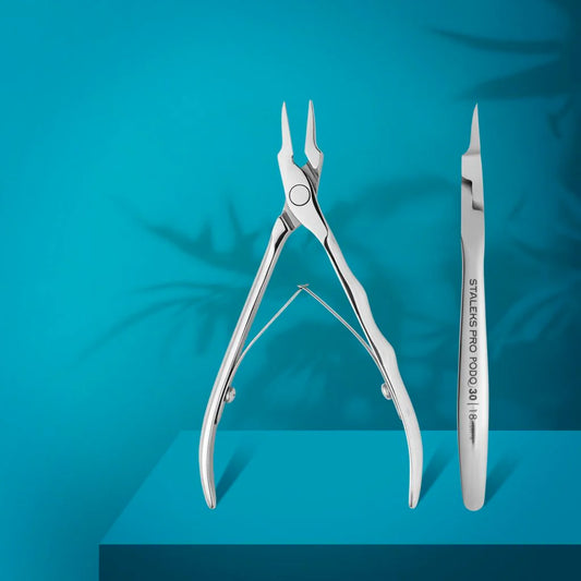 STALEKS PRO PODO 30 TYPE 18MM PODOLOGY NIPPERS FOR INGROWN TOENAILS NP-30-18
